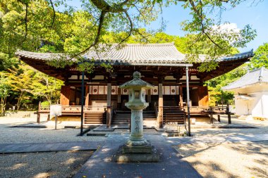 Nara 'daki Ryousen-ji Tapınağı, Japonya' daki Nara Bölgesi. (10-07-2025 'te çekildi.)