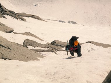 Buz dağcı - dağcılık