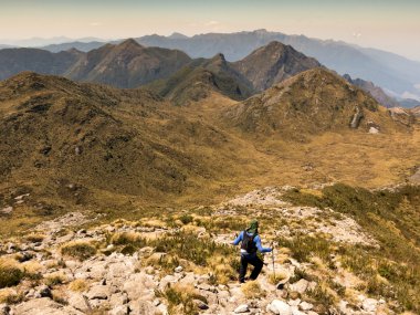 Dağcılık trekking manzara