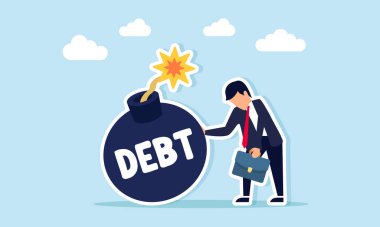 Üzücü iş adamı, ticari yükümlülüklerini yerine getirme çabalarında karışık borç çizelgesine dayanır.