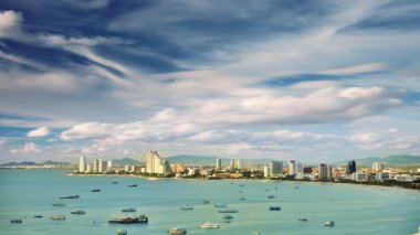 Pattaya şehir manzaralı
