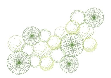 Mimari çizim bitki ağacı üst görünüm planı yeşillik bitki örtüsü vektörü. Doğa tasarımı mimari peyzaj element çizimi çalı fidanı fidanı minimumu. Mimar izole.