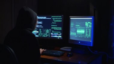 çalışma bir hacker kız