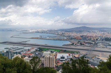 Cebelitarık üstten görüntülemek.