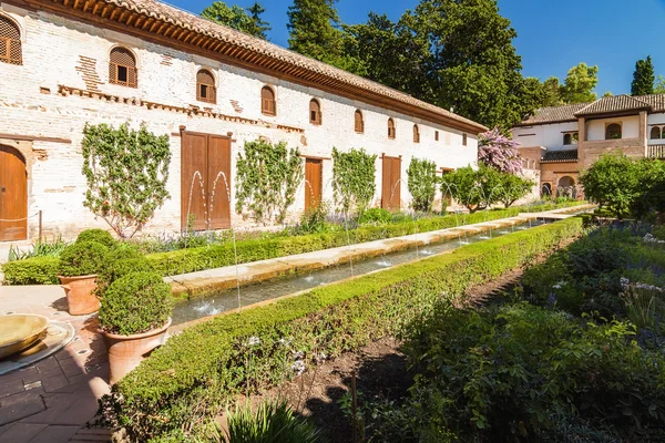 Palacio de Generalife, Andalusia Eyaleti, İspanya içinde.