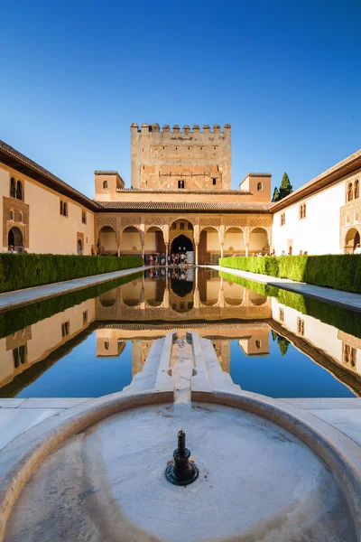 Generalife bahçeleri arhitectural kompleksi, Granada, Endülüs eyaleti, İspanya.