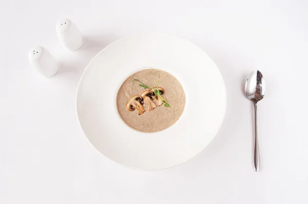 Cream of Champignon mushrooms — Stock Image Cream of Champignon mushrooms Stock Image