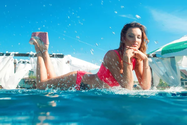 Young beautiful sexy woman — Stock Photo, Image