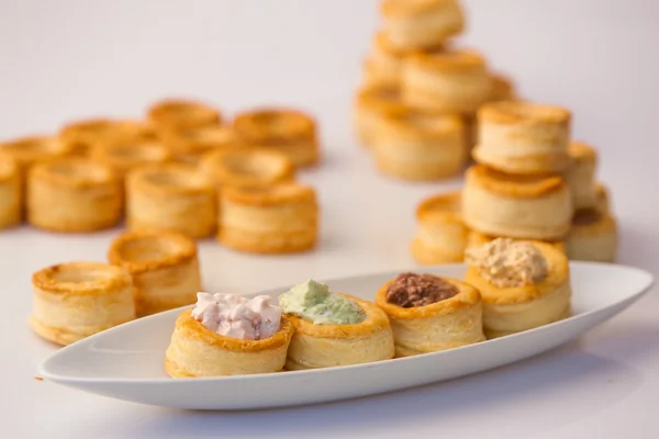 Essen cousine vol au vent — Stockfoto