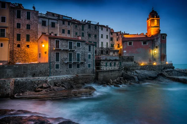 İtalya, Liguria, Riviera di Levante, Tellaro — Stok fotoğraf