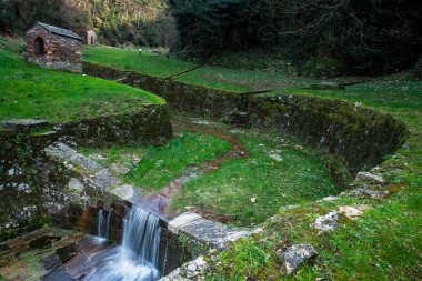 Tarihi su kemeri, Lucca, Toskana, İtalya