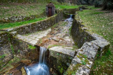 Tarihi su kemeri, Lucca, Toskana, İtalya