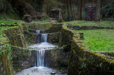 Tarihi su kemeri, Lucca, Toskana, İtalya