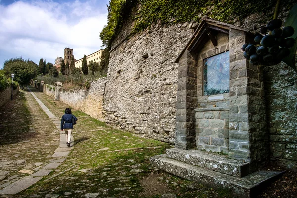 Cortona, Toscana, Italia, siglo XII-XVI — Foto de Stock