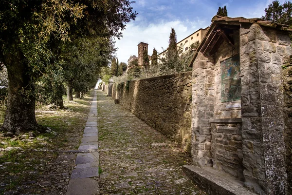 Cortona, Toskana, Italien, 12.-16. Jahrhundert — Stockfoto