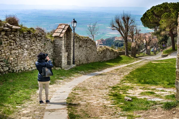 コルトーナ、トスカーナ、イタリア、12-16 世紀 — ストック写真