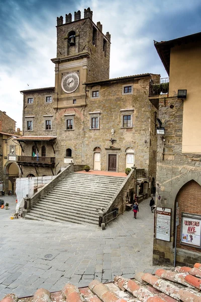 Cortona, Toskana, İtalya, 12-16 yüzyıl — Stok fotoğraf