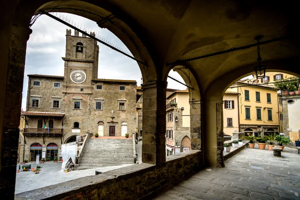 Cortona, Toscana, Italia, siglo XII-XVI — Foto de Stock