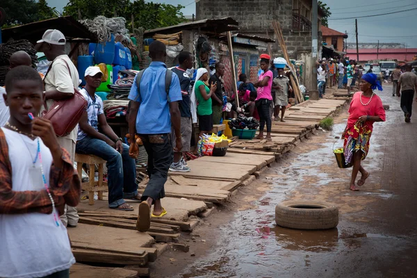 Afrika, Sierra Leone, Freetown — Stockfoto