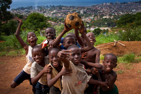 Afryka, Sierra Leone, Freetown — Zdjęcie stockowe