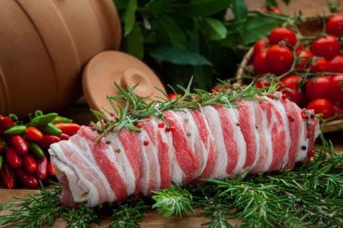 Gıda cousine et kompozisyon, yemek için madde