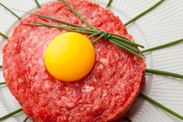 Lebensmittel Cousine Fleischzusammensetzung, Zutat zum Essen — Stockfoto