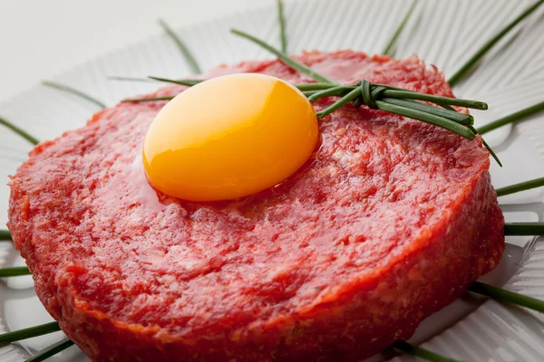 Lebensmittel Cousine Fleischzusammensetzung, Zutat zum Essen — Stockfoto
