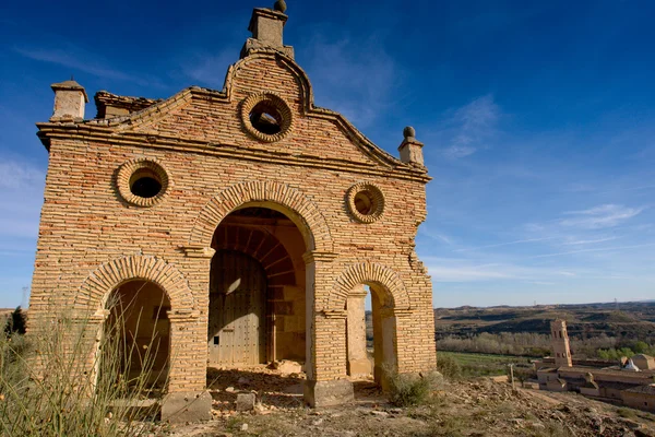 Rueda Monasterio, Zaragoza, Aragona, Spagna — Stockfoto