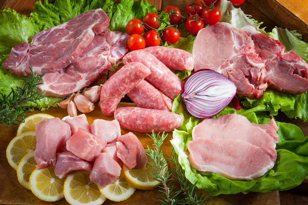 Gıda cousine et kompozisyon, yemek için madde