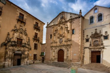 Cuenca, Castile La Mancha, Spain, Seminario Conciliar in Place de la Merced clipart