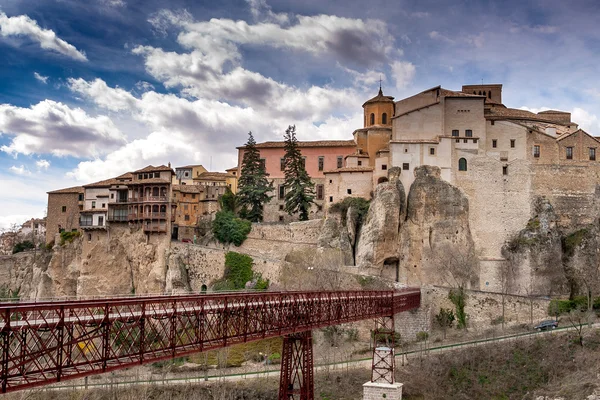 Cuenca, Castilië La Mancha, Spanje, de brug — Stockfoto