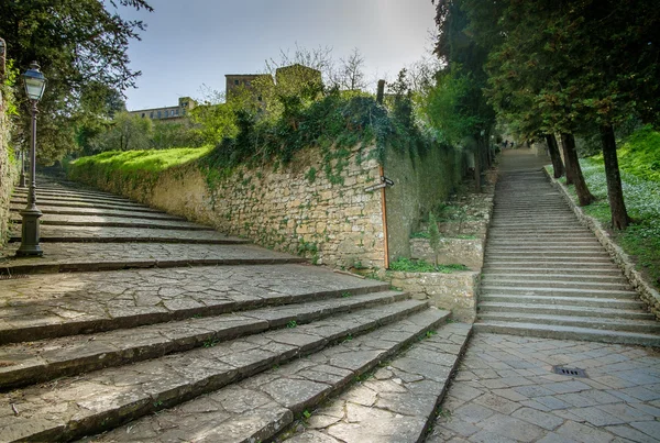 İtalya, Toskana, Volterra, Porta di Docciola kapı — Stok fotoğraf