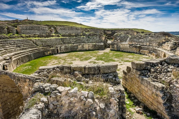 Segobriga, província de Cuenca, Castela-La-Mancha, Espanha — Fotografia de Stock