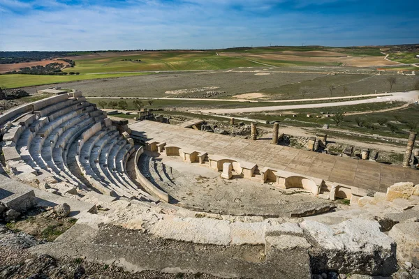 Segobriga, επαρχία της Θουένκα, της Καστίλης-La-Mancha, Ισπανία — Φωτογραφία Αρχείου