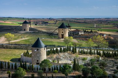 Belmonte Castle, La Mancha, İspanya