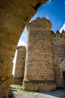 Belmonte Castle, La Mancha, İspanya