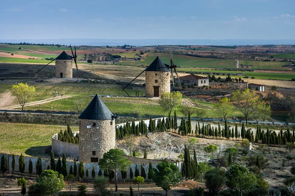 Castelo de Belmonte, La Mancha, Espanha — Fotografia de Stock
