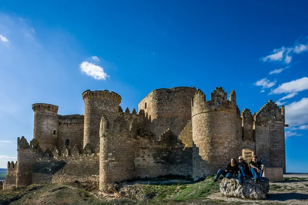 Belmonte slott, La Mancha, Spanien — Stockfoto
