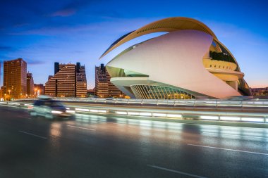 Valencia, Spain, City of Arts and Science clipart