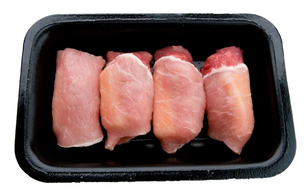 Composição de alimentos carne, ingrediente para comer — Fotografia de Stock