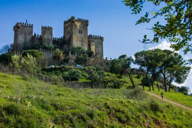 Castillo Almodovar, Cordoba, İspanya