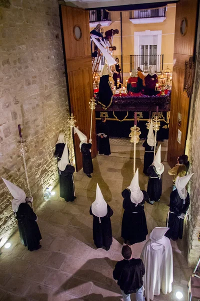 Baeza, Andalusie, CAE, Španělsko - Semana santa — Stock fotografie