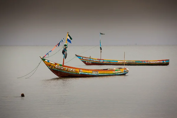 Sierra Leona, África Occidental, las playas de Yongoro — Foto de Stock