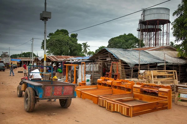 Sierra Leona, África Occidental, las playas de Yongoro — Foto de Stock