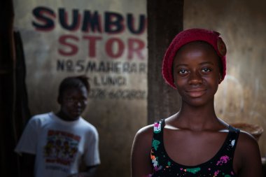 Sierra Leone, Batı Afrika, Yongoro plajları