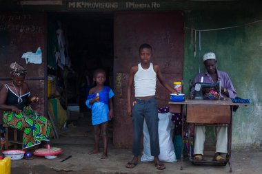 Sierra Leone, Batı Afrika, Yongoro plajları