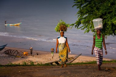Sierra Leone, Batı Afrika, Yongoro plajları