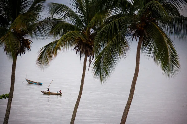 Sierra Leona, África Occidental, las playas de Yongoro — Foto de Stock