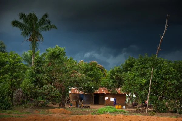 Sierra Leone, Afryka Zachodnia, plaże Yongoro — Zdjęcie stockowe