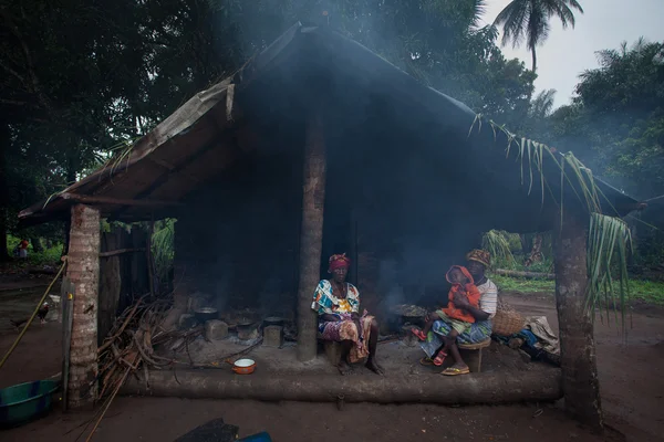 Сьєрра-Леоне, західній Африці, с. Yongoro — стокове фото